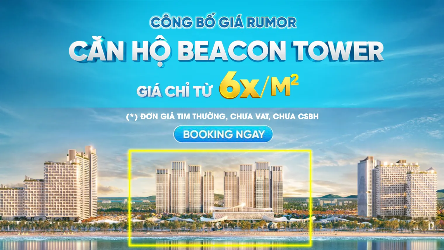 Công bố giá bán rumor căn hộ Beacon Tower