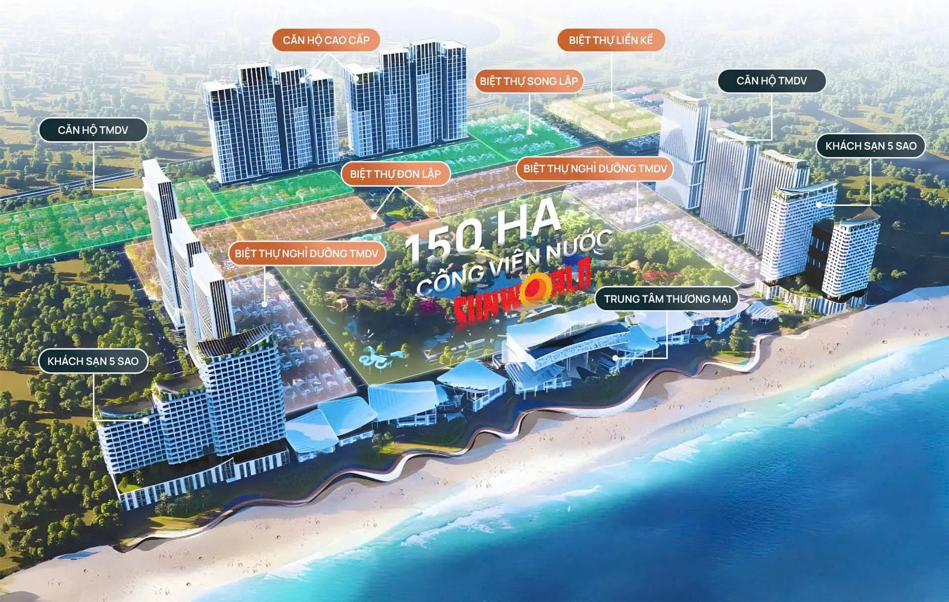 Mặt bằng tổng thể Blanca City